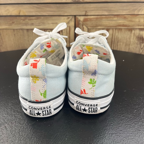 Converse CTAS Madison Ox Blue Floral Sneakers Unisex W11 M9. - Picture 6 of 9